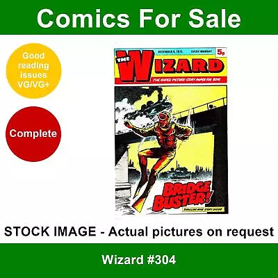 Buy Wizard #304 Comic 06 December 1975 VG/VG+ DC Thomson • 3.49£
