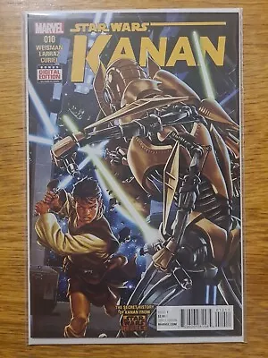 Buy Star Wars: Kanan The Last Padawan #10 - 1st App Of Fenn Rau - Marvel Comics • 24.95£