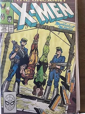 Buy Uncanny X-Men 236 Oct 1988 Claremont Silvestri Psylocke Rogue Storm Wolverine  • 5£