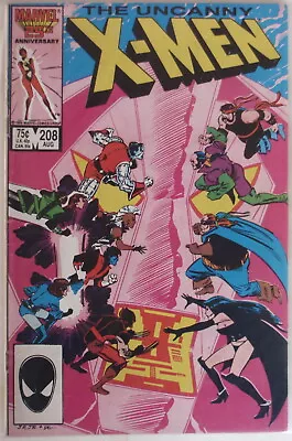 Buy The Uncanny X-men - # 208 Aug - 1986 - Marvel Comics • 4£
