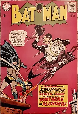 Buy Batman #169 1965 Key Silver Age Issue - The Penguin • 40£