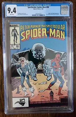 Buy Spectacular Spider-Man #98 CGC 9.4 (1985) 1st Spot * Across The Spider-Verse • 75.15£