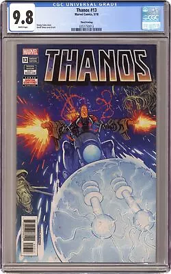 Buy Thanos #13G Shaw Variant 3rd Printing CGC 9.8 2018 0351750013 • 118.59£