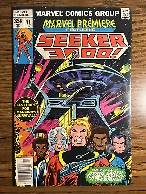 Buy Marvel Premiere 41 Featuring 1st App Seeker 3000 Marvel Comics 1978 Vintage • 4.73£