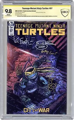 Buy Teenage Mutant Ninja Turtles #97B CBCS 9.8 SS 2019 19-3FE7669-054 • 187.20£