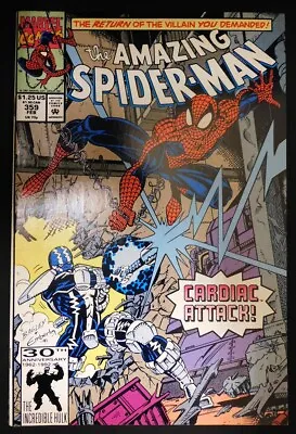 Buy Amazing Spider-man 359 Marvel Comic Carnage Kasady Michelinie Marrinan 1992 Vf+ • 3.97£
