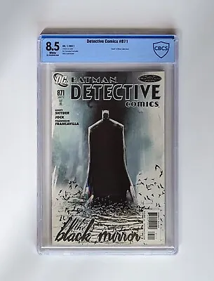 Buy Detective Comics #871 Cbcs 8.5 White Pages Dc Comics 2011 • 71.96£