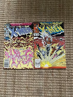 Buy Uncanny X-Men 226-227 Newstand I Would Say VF- For 226 Or Better And FN For 227 • 21.35£