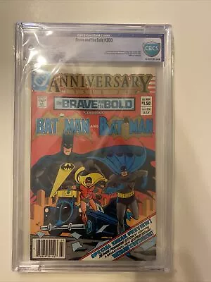 Buy Brave And The Bold #200 CBCS 9.0 Batman DC Comics 1983. 1st App Katana, Halo, GF • 59.30£
