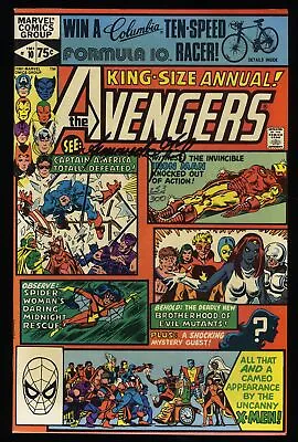 Buy Avengers Annual #10 VF+ 8.5 Signed Armando Gil! 1st App Rogue X-Men! Marvel 1981 • 59.38£