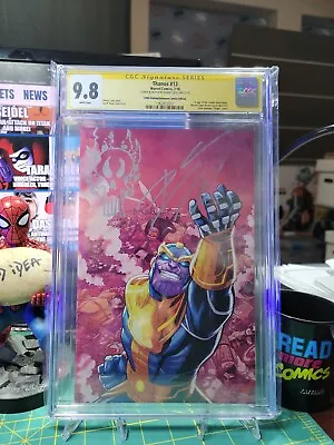Buy Thanos #13 CGC 9.8 1 Of Kind Cates Remark! RARE 5th Print 1st Cosmic Ghost Rider • 193.70£