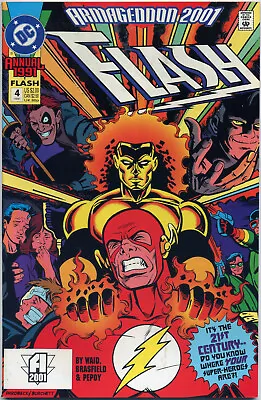Buy Flash Annual #4 (dc 1991) Near Mint First Print White Pages • 5£