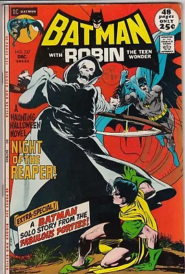 Buy Batman 237 - 1971 - Adams - 1st Reaper - Very Fine • 99.99£