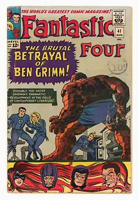 Buy Fantastic Four #41 VG-FN 5.0 Versus The Frightful Four • 23.95£