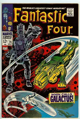 Buy Fantastic Four #74 4.0 // Galactus + Silver Surfer App 1968 • 79.03£