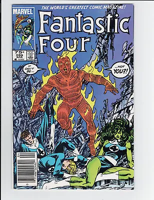 Buy Fantastic Four #289MJ And #290MJ VF 8.0 Newsstand/Mark Jewelers White Pages • 31.62£
