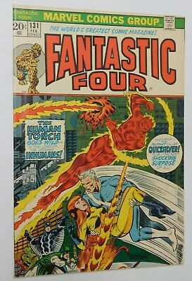 Buy FANTASTIC FOUR #130 - New Frightful Four - Marvel 1972 VF/NM Vintage Comic • 37.79£
