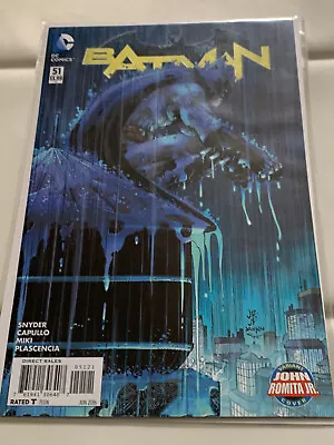 Buy DC Comics Batman #51 New 52 John Romita JR. Variant (2016) • 2.99£