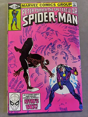 Buy The Spectacular Spiderman #55, Marvel Comics, 1981, FREE UK POSTAGE • 6.99£