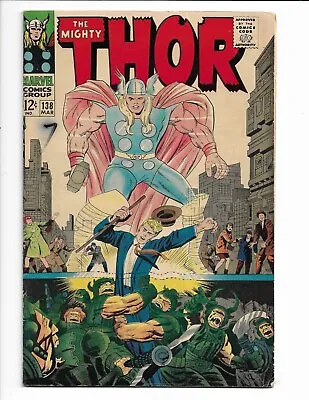 Buy Thor 138 - Vg/f 5.0 - Sif - Odin - Ulik - Warriors Three (1967) • 28.02£