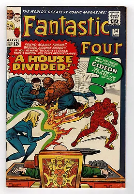 Buy Fantastic Four 34   1st Greg & Thomas Gideon • 40.17£