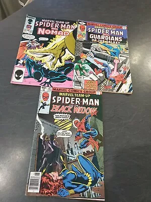 Buy Marvel Team Ups Spiderman #82 #£6 #146 Feat Black Widow 1976 -79 Fast Post! • 10.99£