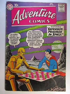 Buy Adventure #276, Superboy Space Prisoner, Aquaman, VG/F, 5.0, OWW Pages • 29.65£
