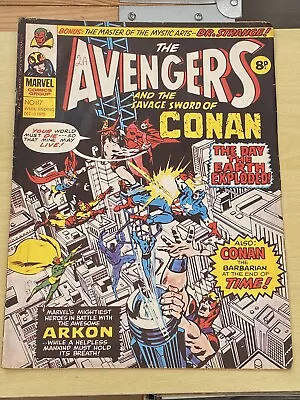 Buy Marvel Comics - The Avengers And The Savage Sword Of Conan #117 • 3.50£