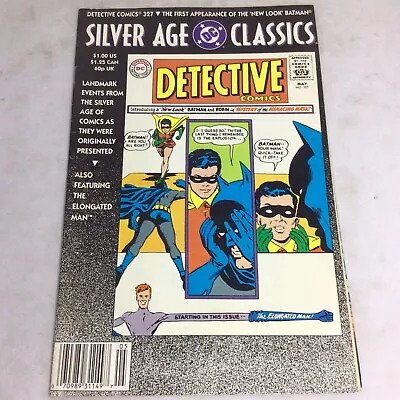 Buy DC SILVER AGE CLASSICS : DETECTIVE COMICS #327 FIRST NEW LOOK BATMAN RARE | Comb • 6.33£