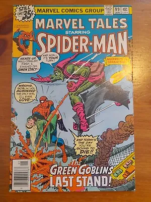 Buy Marvel Tales Spider-Man #99 1979 FINE+ 6.5 Reprints ASM #122 • 29.99£