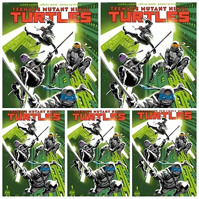 Buy 5 Pack Teenage Mutant Ninja Turtles #1 Cover A IDW PRESALE 7/10 TMNT 2024 • 10.82£