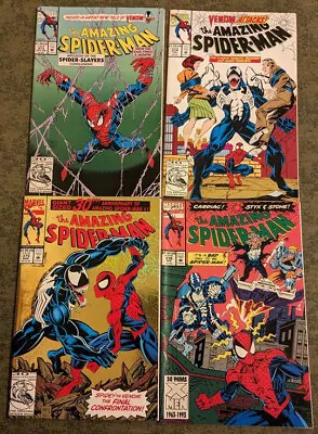 Buy The Amazing Spider-Man Issues #373 - #376 & #378 - #380 -comic Book Lot 7 Total • 55.14£