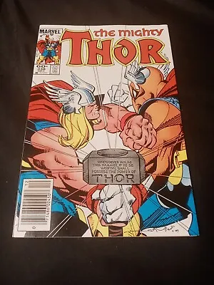 Buy Thor #338 Nm Beta Ray Bill Walt Simonson Art • 32.13£