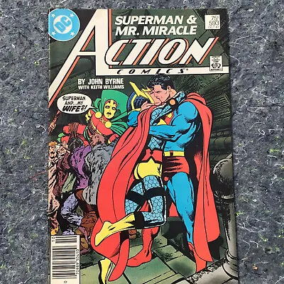 Buy Vintage October 1987 Action Comics DC Comics Superman & Mr. Miracle Issue #593 • 10.26£