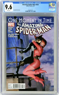 Buy Amazing Spider-man 638 Cgc 9.6 2010 Quesada Rivera Sexy Mj Mary Jane • 138.82£
