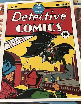 Buy Detective Comics Batman Mondo Poster • 80 Years Of Batman • Bob Kane • 144.10£
