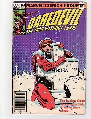 Buy Daredevil #182 Marvel Comics Newsstand Good FAST SHIPPING! • 1.58£