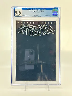 Buy Amazing Spider-Man V2 #36 CGC 9.6 White Pages 9/11 World Trade Center Issue • 63.55£