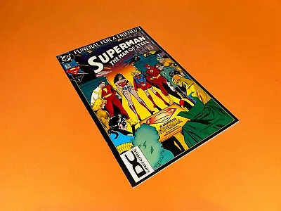 Buy Superman Man Of Steel #20 - 2nd Print Dc Universe Logo Variant - Vf+/nm- Copy • 100.53£