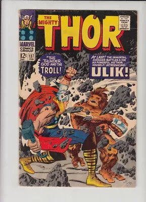 Buy Thor #137 Vg- • 17.59£