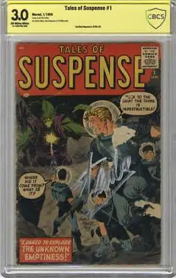 Buy Tales Of Suspense #1 Atlas 1959 Signed Stan Lee CBCS  3.0  21-3C6FFA5-002 Rare! • 4,250£