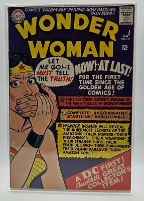 Buy WONDER WOMAN #159 1966 Secret Origin Of Wonder Women (VF) In Myar & Top Loader • 59.36£