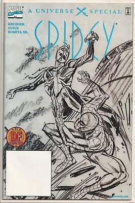 Buy Universe X Spidey 1 Alex Ross Dynamic Forces Sketch Variant Coa Romita Sr Marvel • 99.95£