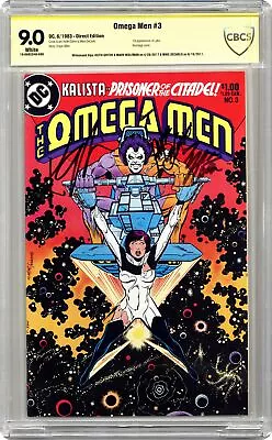 Buy Omega Men #3 CBCS 9.0 SS Giffen/Wolfman/DeCarlo 1983 18-088C948-089 1st Lobo • 162.07£