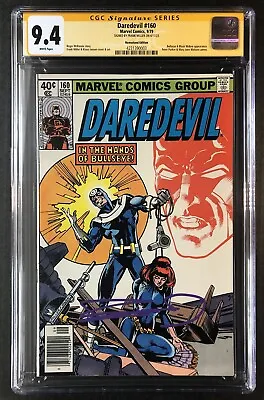Buy Daredevil #160  CGC 9.4  Newsstand WP  Signature Series  Signed By Frank Miller • 253.30£
