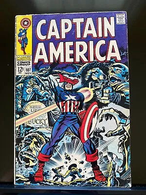 Buy Captain America 107   First Appearance Dr Faustus    Kirby Cover • 76.30£