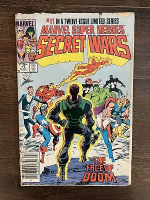 Buy Marvel Super-Heroes Secret Wars #11 1985 Doom Steals Beyonders' Pwrs Reader Copy • 2.22£