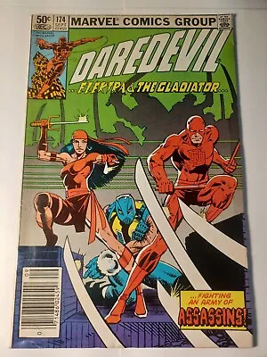 Buy Daredevil #174 VG 1st Hand Newsstand Marvel Comics C265 • 10.64£