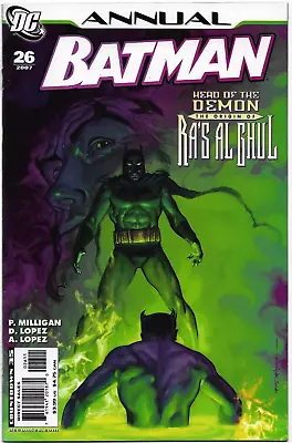 Buy Batman Annual#26 Vf/nm 2007 Origin Of Ras Al Ghul Dc Comics • 14.39£