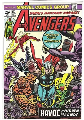 Buy Avengers #127 - MARVEL - Sep '74 - 1st App Ultron-7, Crystal & Pietro's Wedding! • 20.07£